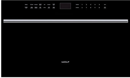 Wolf M Series  MDD30CMBTH 30 Inch Built-in Microwave Oven with 1.8 cu. ft. Capacity, 950 Cooking Watts, 10 Cooking Programs, Gourmet Mode, Sensor Cook, Reheat Mode, Keep Warm Mode and Drop-Down Door Functionality,  Contemporary , 369617