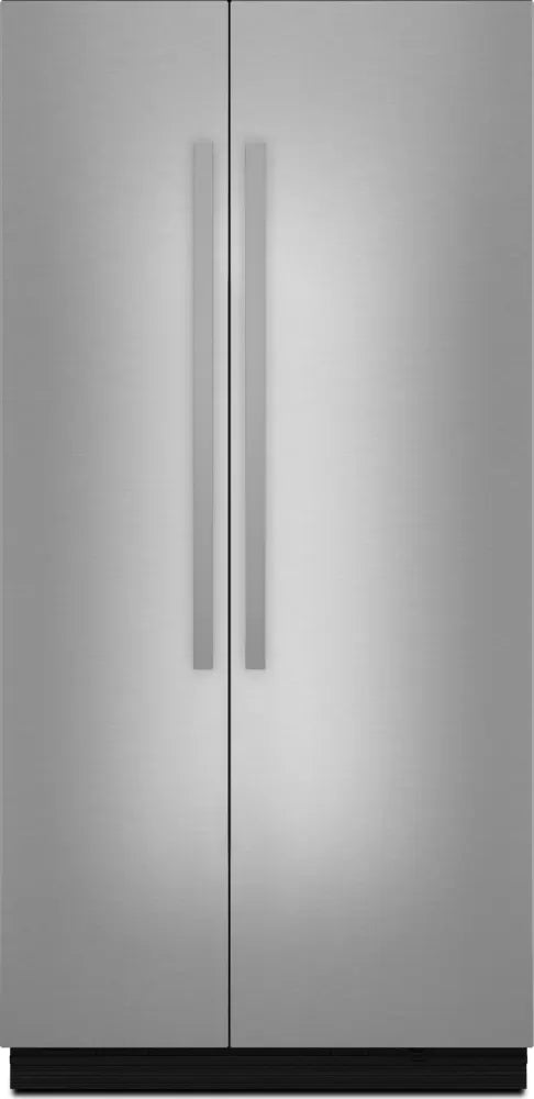 JennAir  JS42NXFXDE 42 Inch Panel Ready Counter Depth Built-In Side By Side Refrigerator with 25.6 Cu. Ft. Total Capacity, Obsidian Interior, Precision Temperature, Climate Control Drawer, Ice Maker, New Open Box 369615