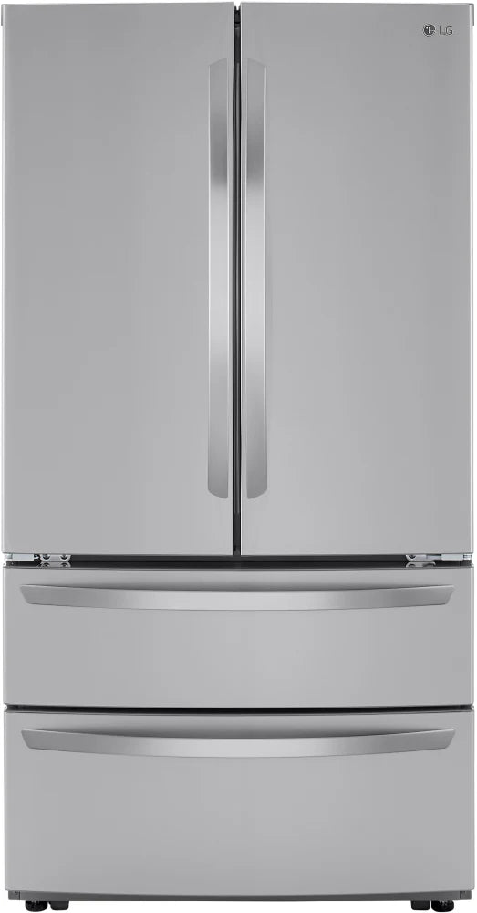 LG  LMWC23626S 36 Inch Counter Depth 4-Door French Door Refrigerator 22.7 Cu. Ft. Internal Water, Ice Maker, New Open Box , Stainless Steel , 369627
